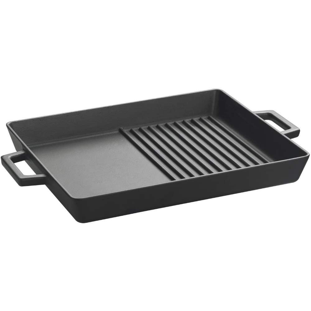 Valor 10 x 10 Square Merlot Enameled Cast Iron Grill Pan