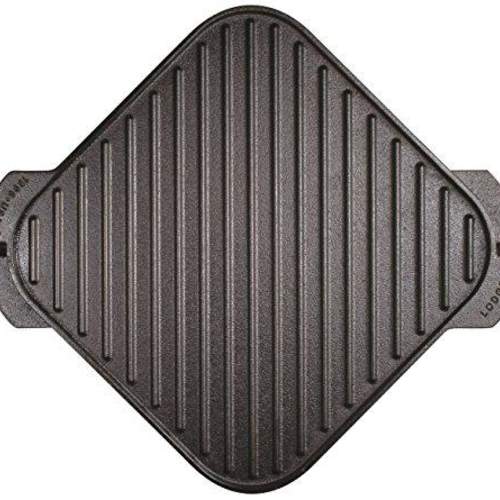 10.5 inch Single-Burner Rectangular Cast Iron Dual Sided Griddle-Griddles-TOROS - COOKWARE BAKEWARE &amp; GRILL STORE