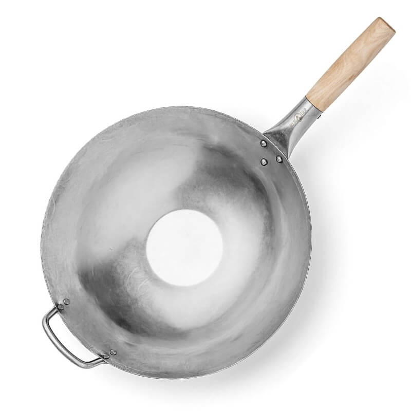 Hand Hammered Carbon Steel Pow Wok: The Tool for Stir Frying with