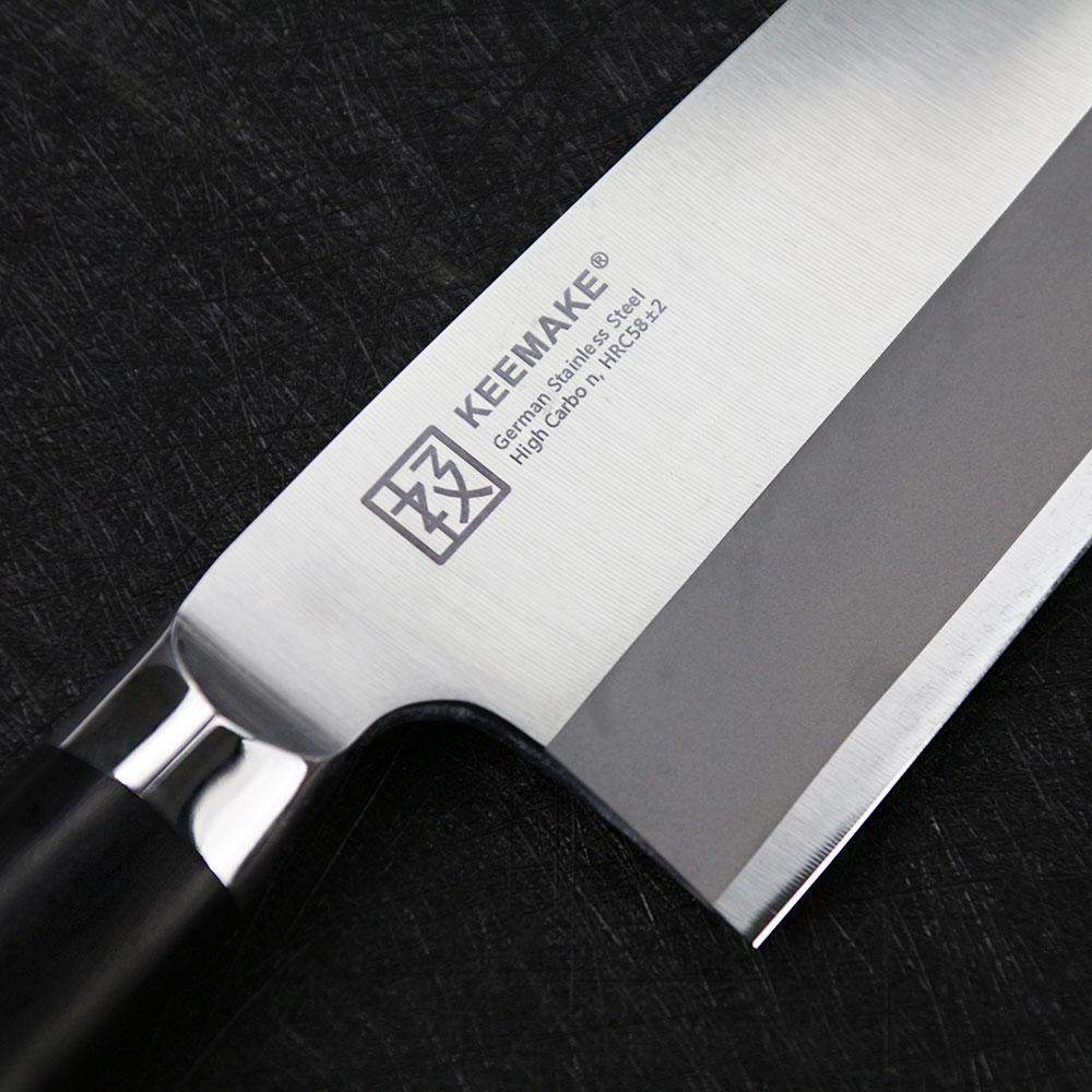 KEEMAKE 6.5inch Chef knife high carbon stainless steel 1.4116 for Vegetable  cutting