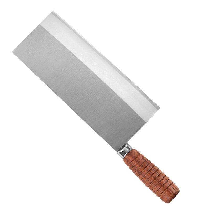 9 Inch Superior 3-Layer Stainless Steel Wooden Handle Chinese Cleaver Knife