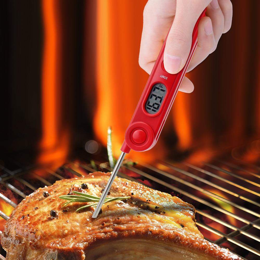 Digital Food Thermometer Kitchen BBQ Cooking Meat Temperature Measure Probe  Tool