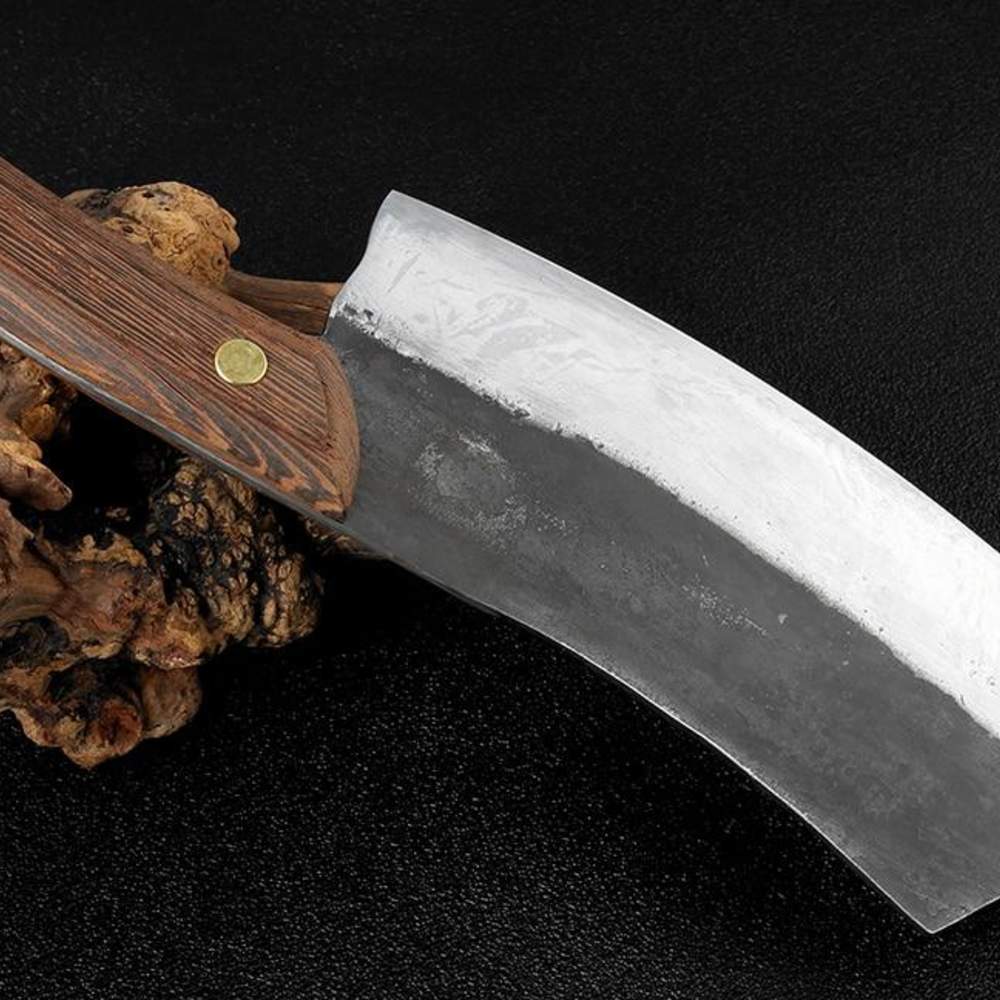 LICHENG Sharp Feather Knife Hand Forged Knife High Carbon Steel