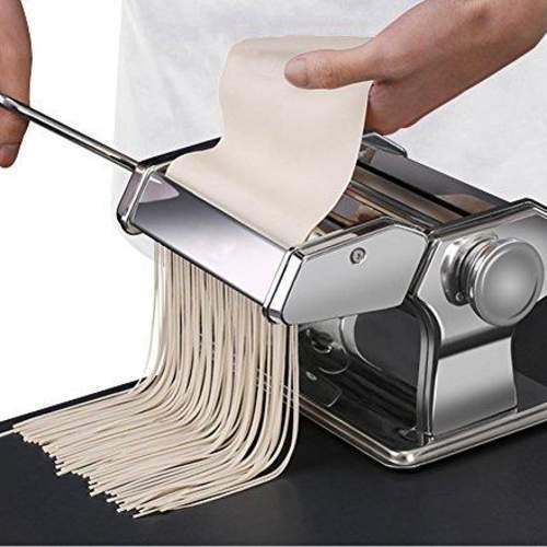 Manual Noodle Maker Machine Pasta Noodle Press Maker Stainless Steel Hand  Crank Spaghetti Fettuccine Noodle Dough Press Machine Fruit Juicer Squeezer