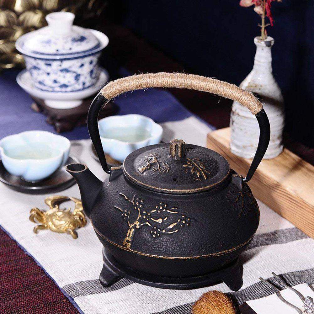 Chinese Cast Iron Teapot,Handmade Japanese Tea Pot