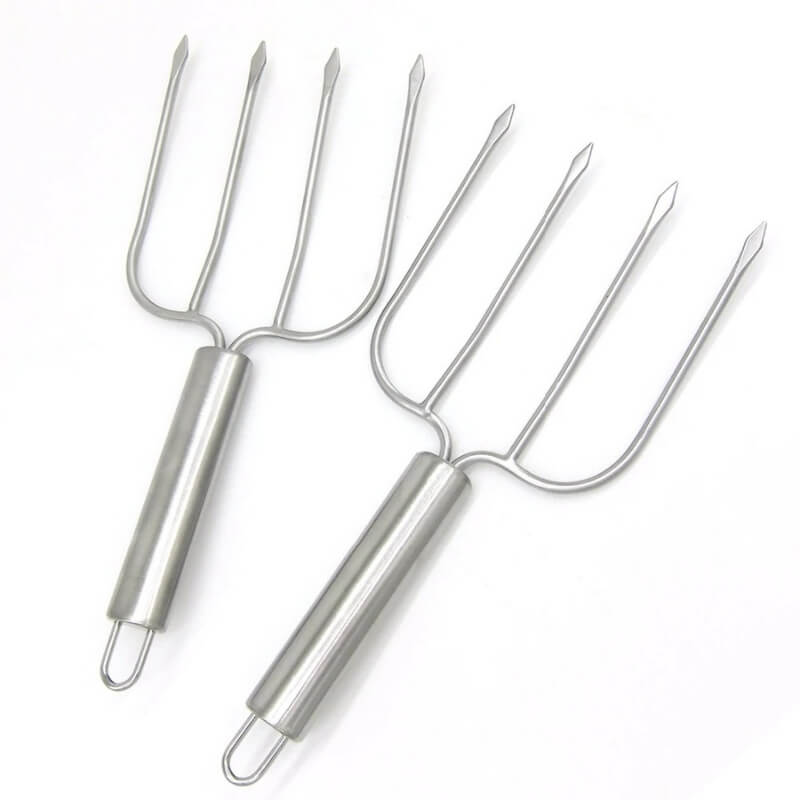 urkey Lifter Forks Set of 2 Stainless Steel Turkey Lifters Turkey and Poultry Lifters Turkey Claws Carving Fork