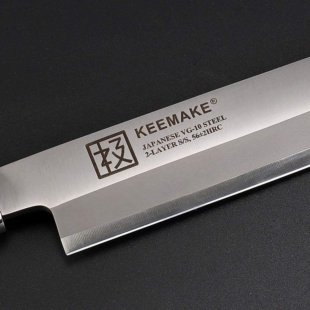 KEEMAKE Sushi Knife 10 inch, Sashimi Knife