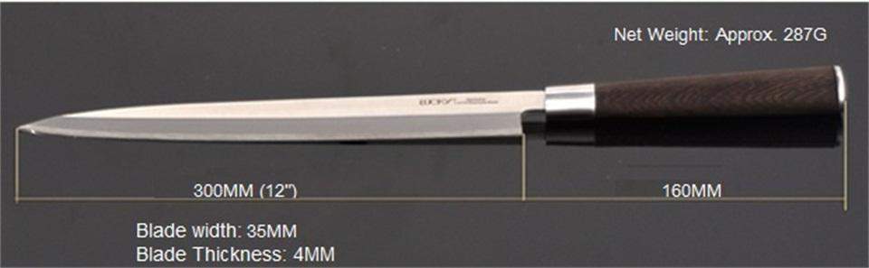 Sashimi knife [Nashiji left-handed], Sashimi Knife