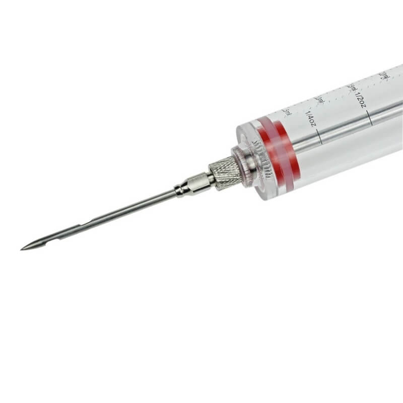 4 oz. Commercial Meat Injector With 2 Needles