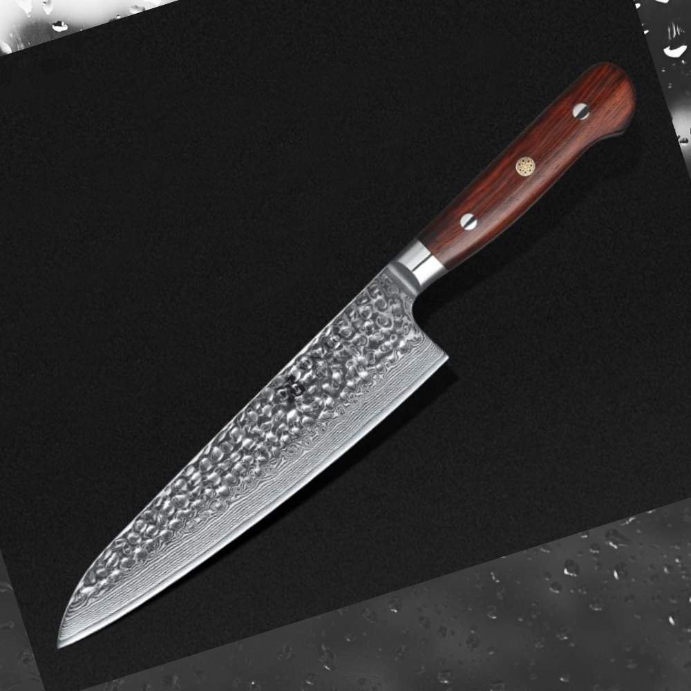 OEM 67 Layer Vg10 Damascus Steel Kitchen Knife Set Damascus Knife Set with  Wood&Resin Integrated Handle - China Damascus Kitchen Knife and Knife Set  price