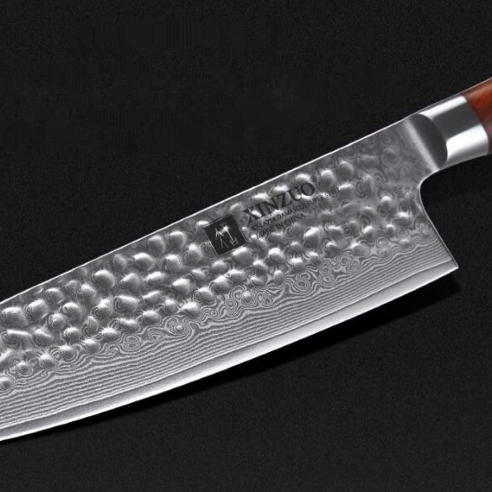 Damascus Knives 67 Layers Set  Damascus Kitchen Knife Set 7 - 5