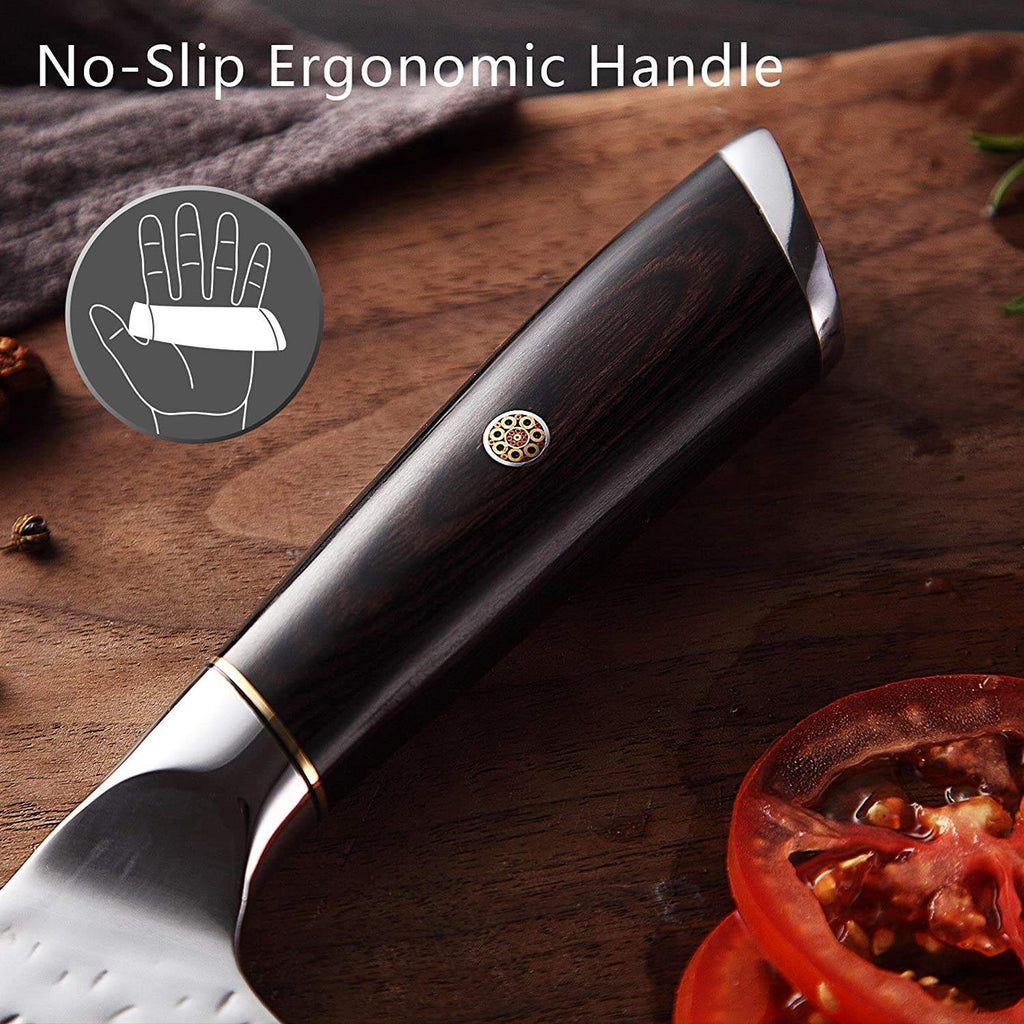 7 inch Meat Cleaver High Carbon German Stainless Steel Vegetable