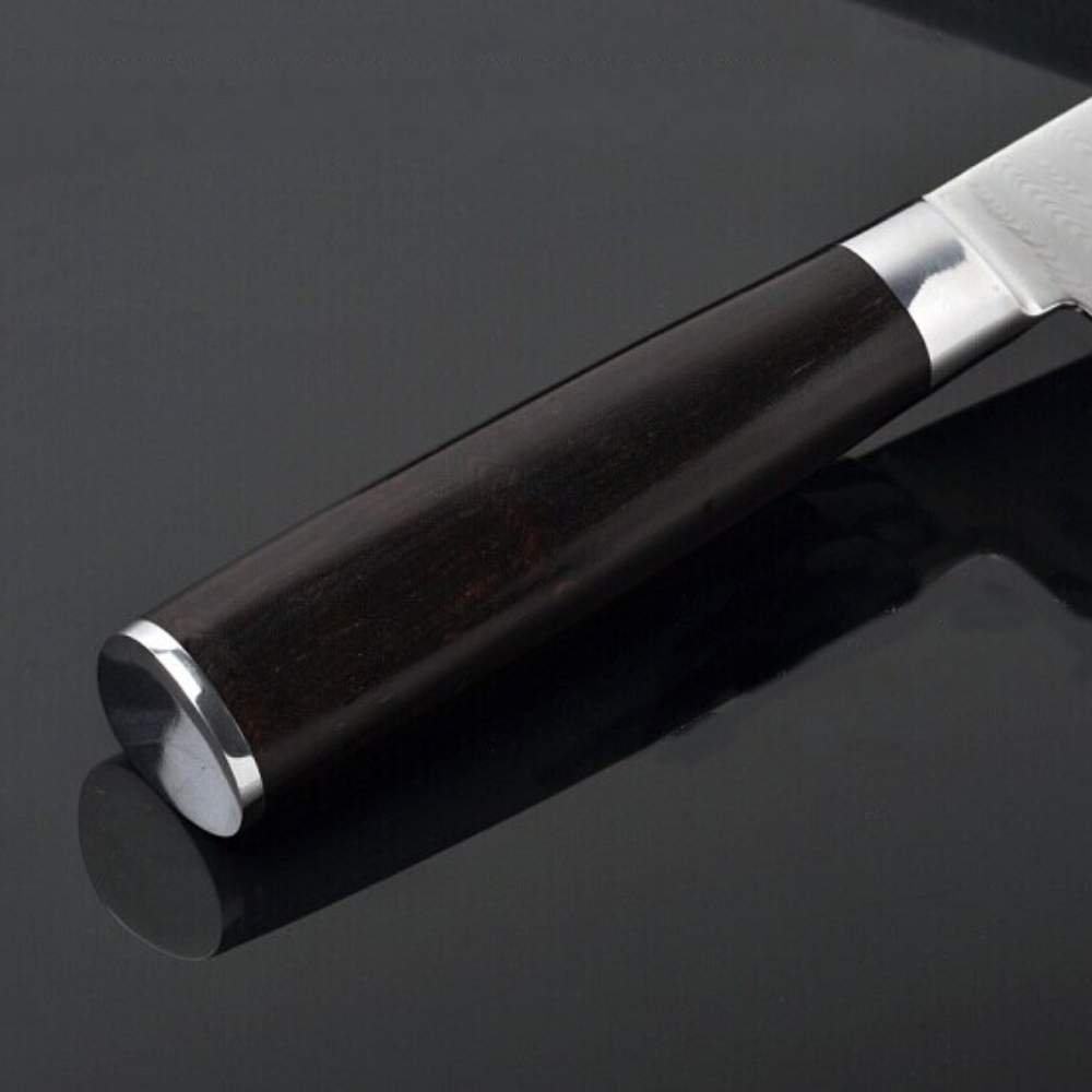 7 inch Handcrafted Premium Damasteel Chef's knife With Natural ...