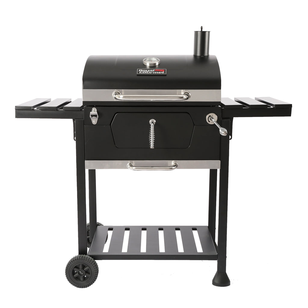 Royal Gourmet CD1824E, 24-inch Charcoal BBQ Grill, 474 Square Inches, For Outdoor Picnic, Patio Cooking, Backyard Party