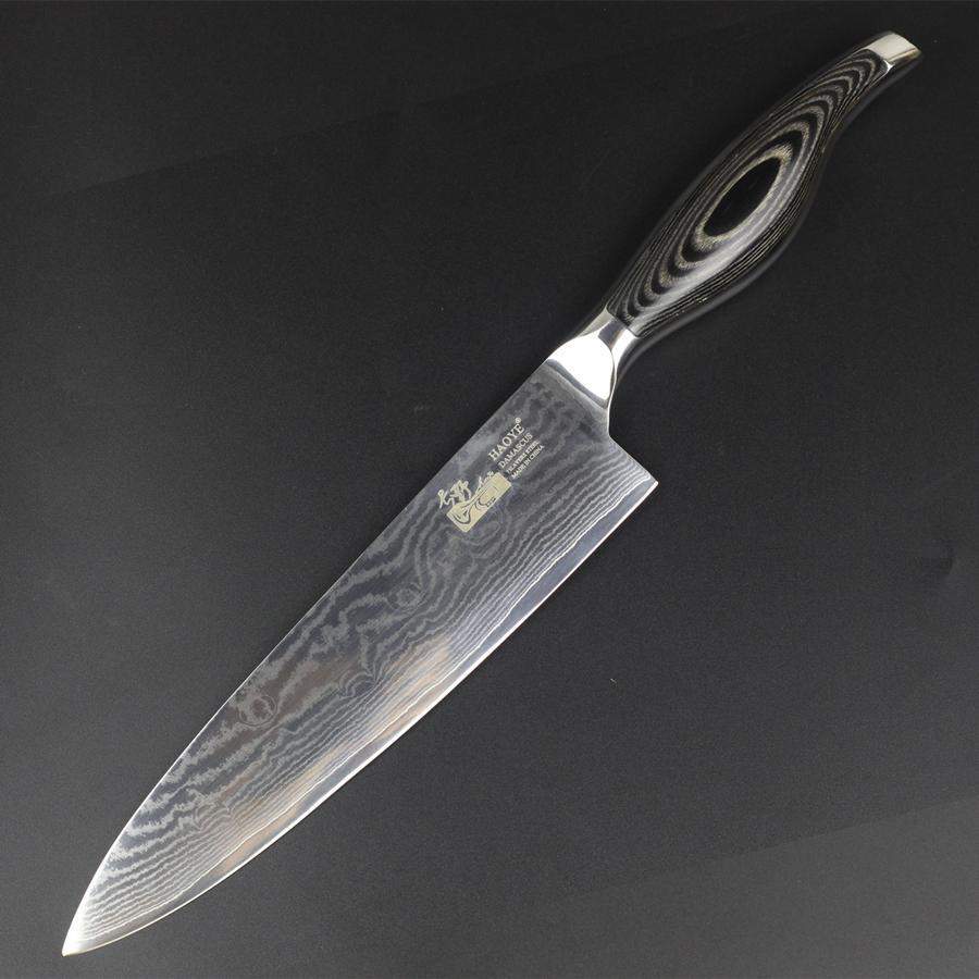 8" Damascus Slicing Knife - TOROS - COOKWARE BAKEWARE & GRILL STORE