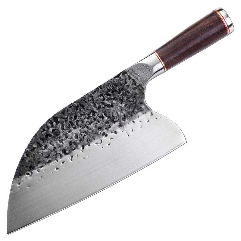 Vegetable Cleaver, 8 inch High Carbon Stainless Steel Butcher