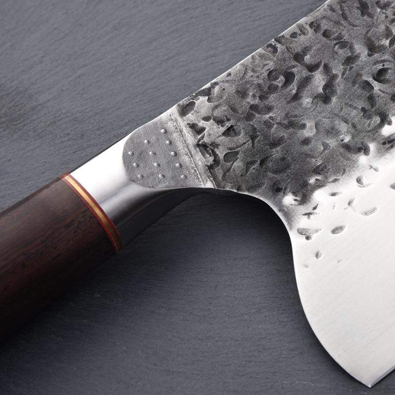 Butcher Knife / Butcher's Knife- High Carbon Damascus Steel Blade