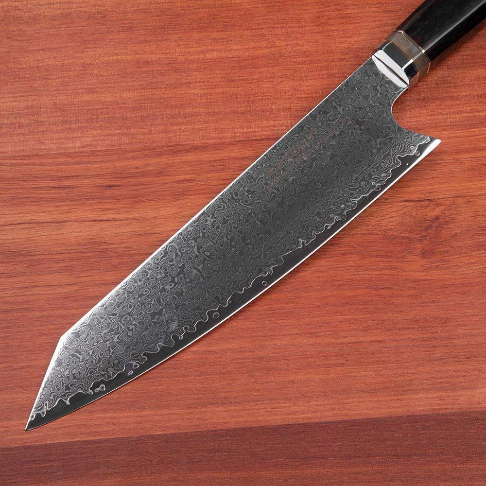 NANFANG BROTHERS 8 Inch Chef Knife, 67 Layer VG10 Damascus Steel, Non-slip  ABS Ergonomic Triple Rivet Handle, Black