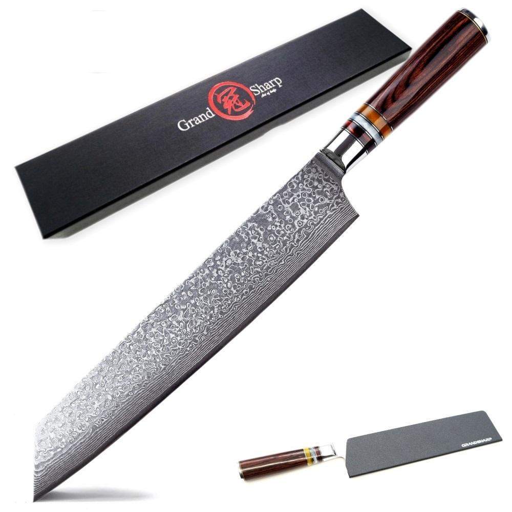 Grandsharp Chef's Knife 67 Layers vg10 Japanese Damascus Kitchen Knife  Kitchen Stainless Steel Tools Gyuto Utility Kiritsuke