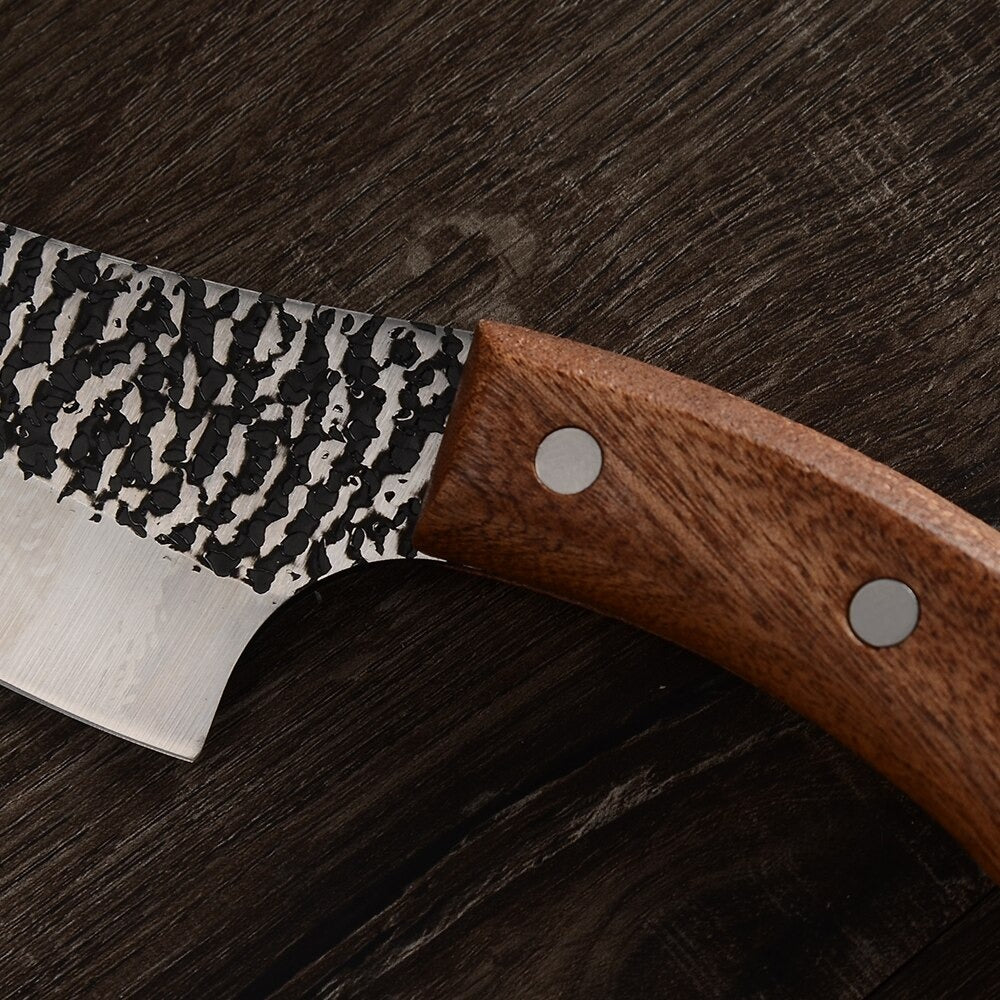 5'', 6'', and/or 7'' Kitchen Forged Boning Knife, High Carbon Blade, Full  Tang Wood Handle