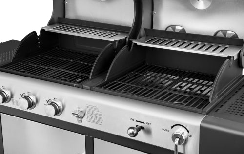 Royal Gourmet Zh3002c 3-Burner Propane GAS and Charcoal Combo Grill with Cover