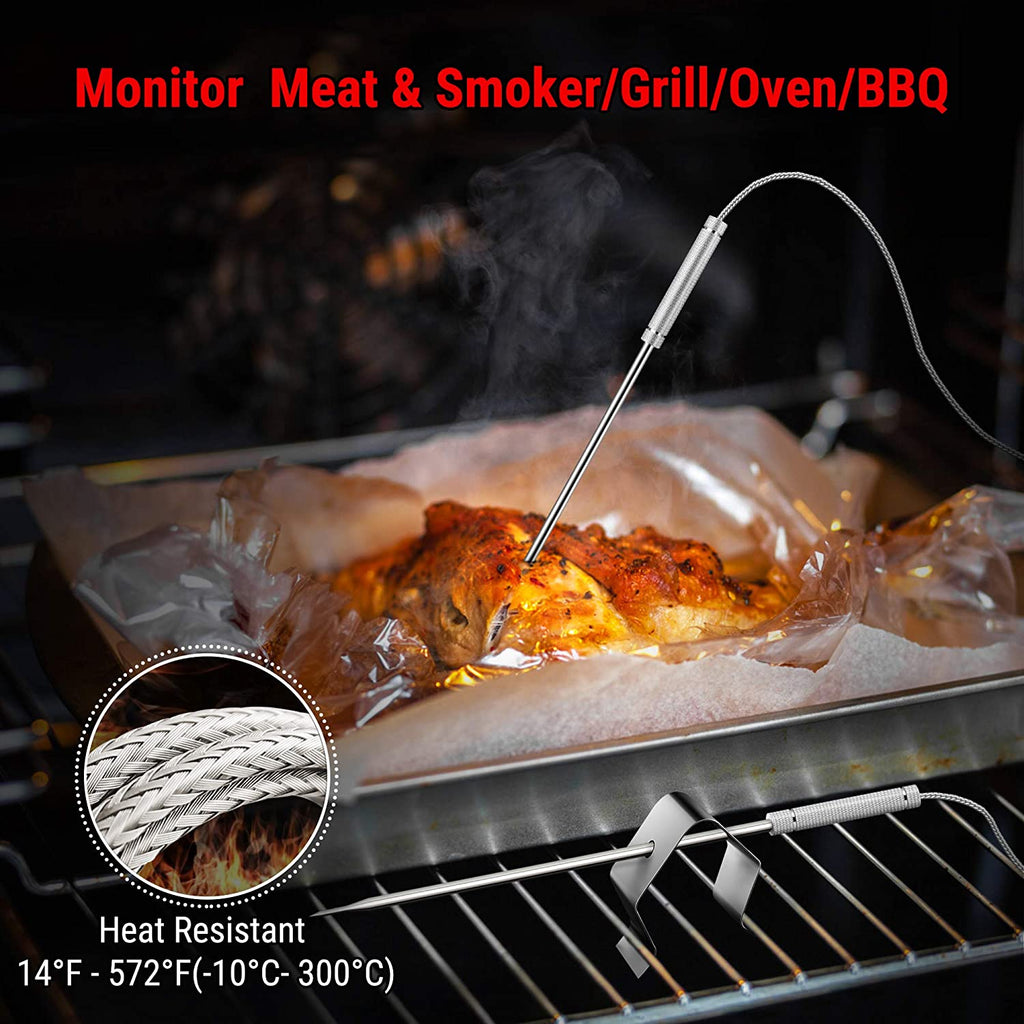 ThermoPro TP28 500FT Long Range Wireless Meat Thermometer with