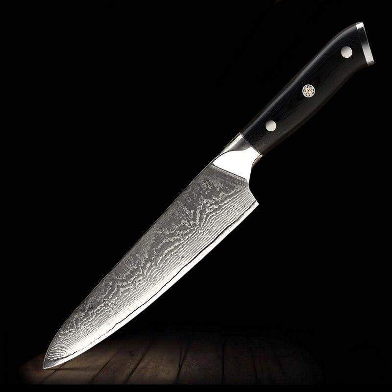 Damascus Series - 8" Chef's Knife - TOROS - COOKWARE BAKEWARE & GRILL STORE