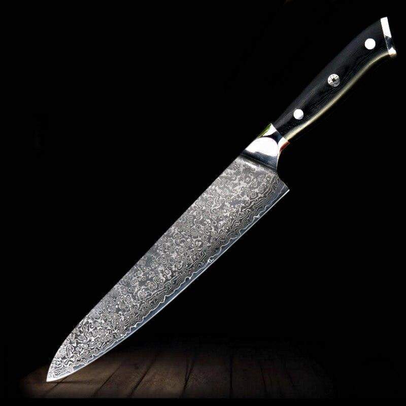 Damascus Series - 9.5" Chef's Knife - TOROS - COOKWARE BAKEWARE & GRILL STORE