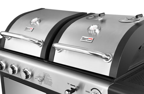 Royal Gourmet ZH3002S 3-Burner 27,000-BTU Dual Fuel Cabinet Gas