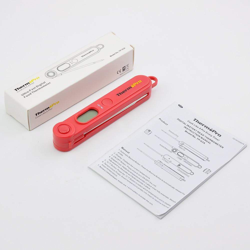 ThermoPro Tp03a Digital Food Cooking Thermometer Instant Read Meat for Kitchen