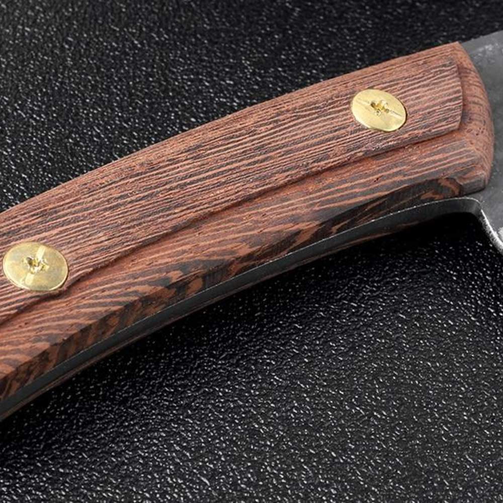 Hand-Forged High-Carbon Clad Steel Chinese Kitchen Knife - Precision and  Durability – Cleaver-Market