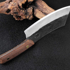 LICHENG Sharp Feather Knife Hand Forged Knife High Carbon Steel