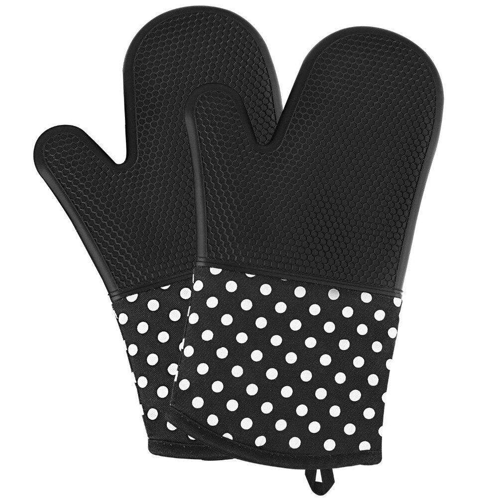 Heat Resistant Silicone Oven & BBQ Mitts - 1 Pair - TOROS - COOKWARE BAKEWARE & GRILL STORE