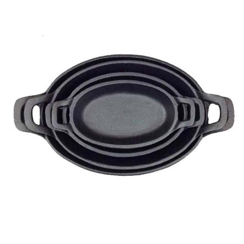 Oval Cast Iron Pan - TOROS - COOKWARE BAKEWARE & GRILL STORE