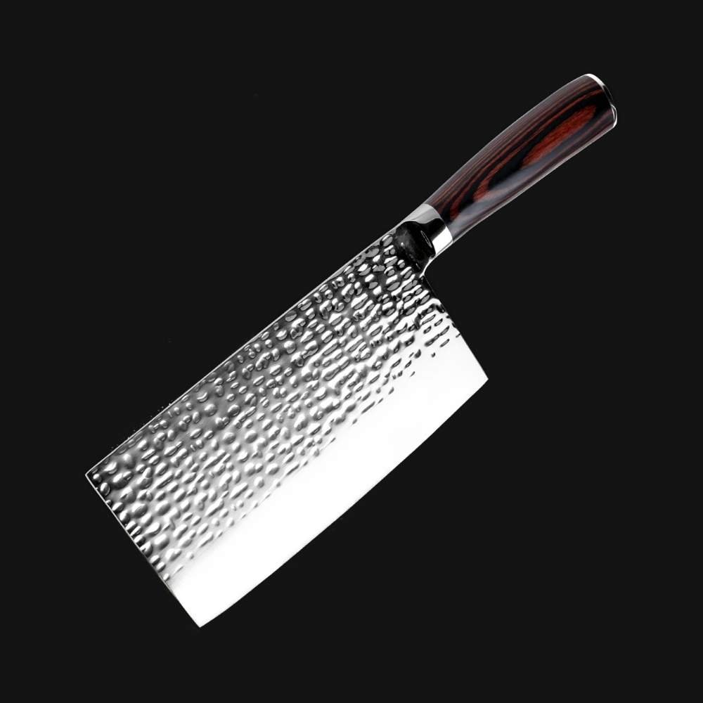 Chinese Cleaver 7 inch Chef's Kitchen Knife Home Cooking