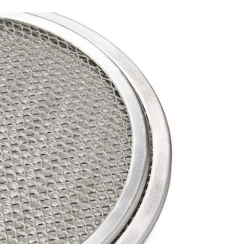 Seamless Aluminum Non stick Pizza Screen Mesh Baking Tray (6 - 22 ...