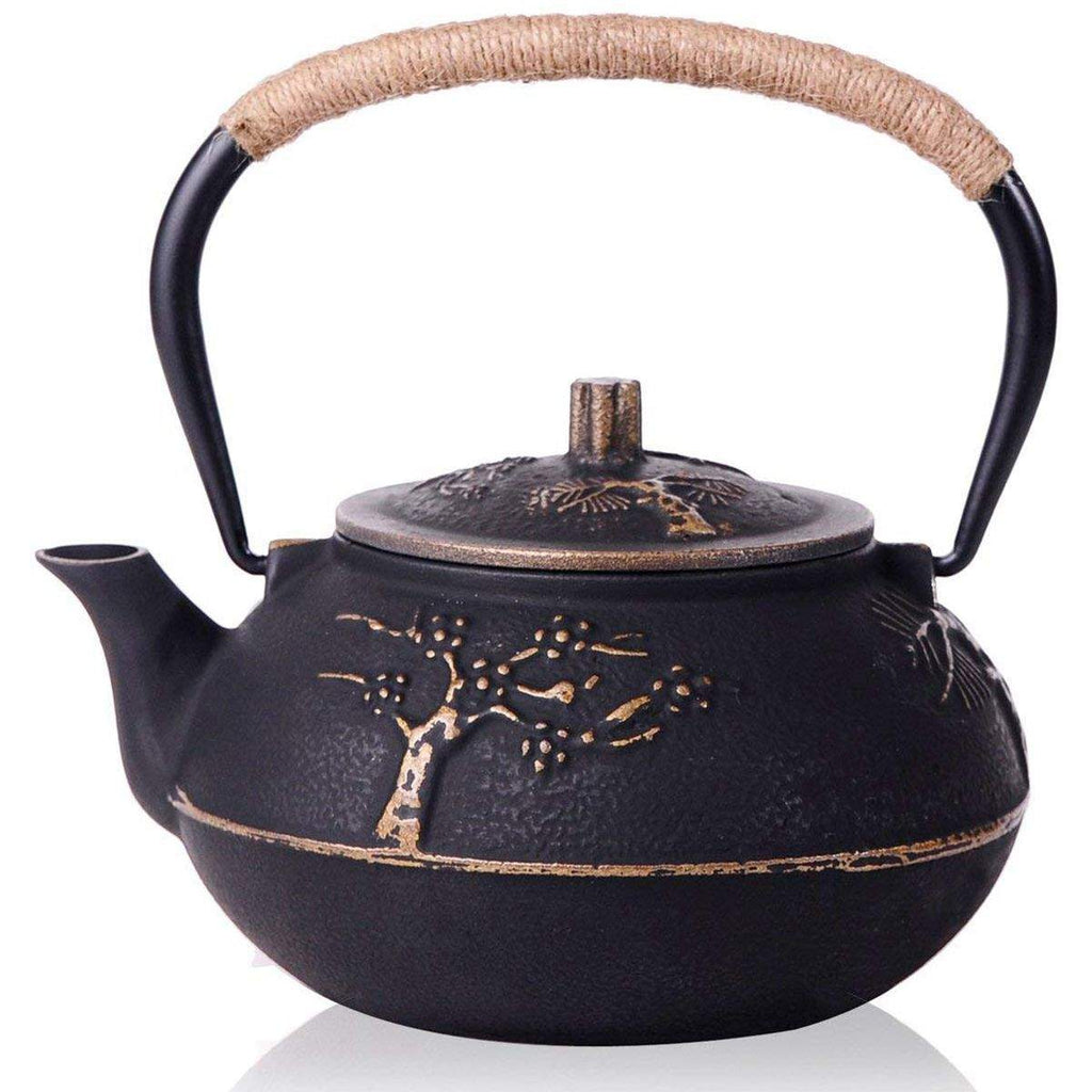Traditional Japanese Cast Iron Teapot - TOROS - COOKWARE BAKEWARE & GRILL STORE